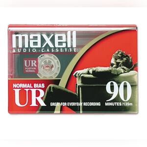 Brand New Maxell 90 Minute Audio Casette